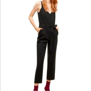 Aritzia Little Moon Petunia Jumpsuit in Black (Size 8)